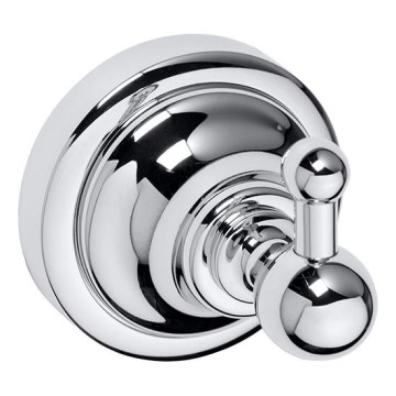 Ezüstszínű kampó 6,5x6,5 cm