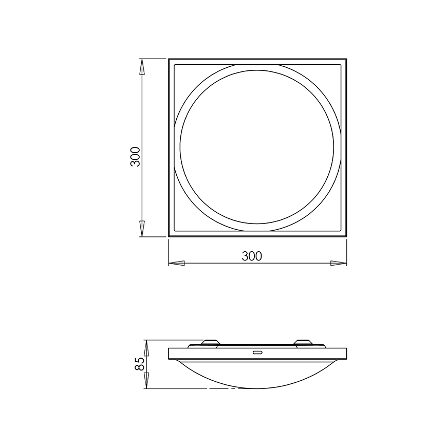 Fabas 2867/61/138 - mennyezeti lámpa OSAKA 2xE27/42W/230V