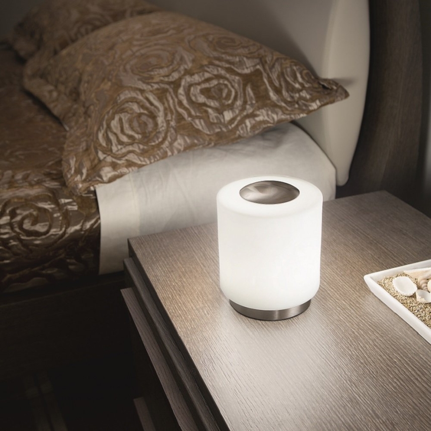 Fabas Luce 3257-30-178 - LED állítható fényerejű asztali lámpa SIMI LED/8W/230V matt króm