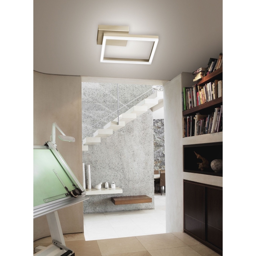 Fabas Luce 3394-21-225 - LED Dimmelhető mennyezeti lámpa BARD LED/22W/230V 3000K arany