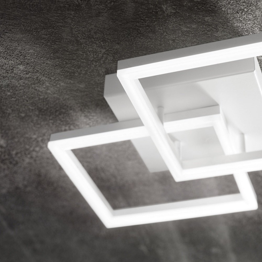 Fabas Luce 3394-22-102 - LED Dimmelhető mennyezeti lámpa BARD LED/39W/230V 3000K fehér