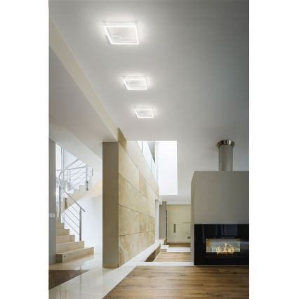 Fabas Luce 3394-23-102 - LED Dimmelhető mennyezeti lámpa BARD LED/22W/230V 4000K fehér