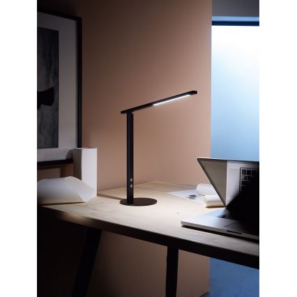 Fabas Luce 3550-30-101 - LED állítható fényerejű asztali lámpa IDEAL LED/10W/230V 3000-6000K fekete