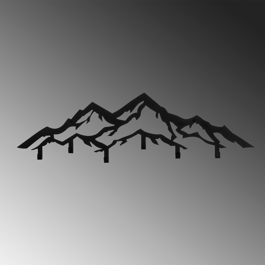 Fali akasztó 25x80 cm hegyek