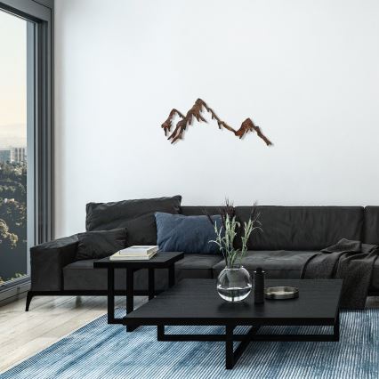 Fali dekoráció 45x70 cm hegy fém