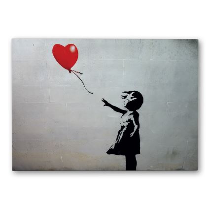 Fali festmény vásznon 50x70 cm fekete/szürke