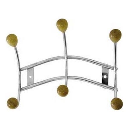 Fali fogas 16x23,5 cm fényes króm