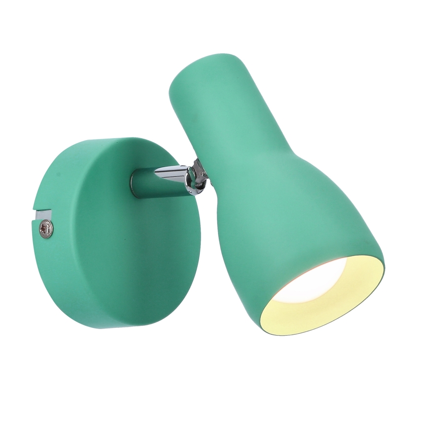 Fali kislámpa PICARDO 1xE14/40W/230V türkiz