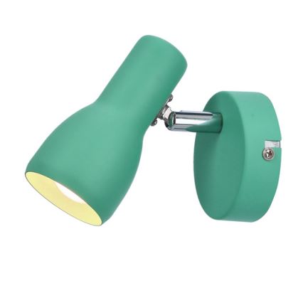 Fali kislámpa PICARDO 1xE14/40W/230V türkiz