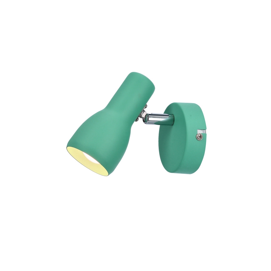 Fali kislámpa PICARDO 1xE14/40W/230V türkiz