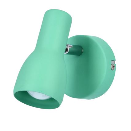 Fali kislámpa PICARDO 1xE14/40W/230V türkiz