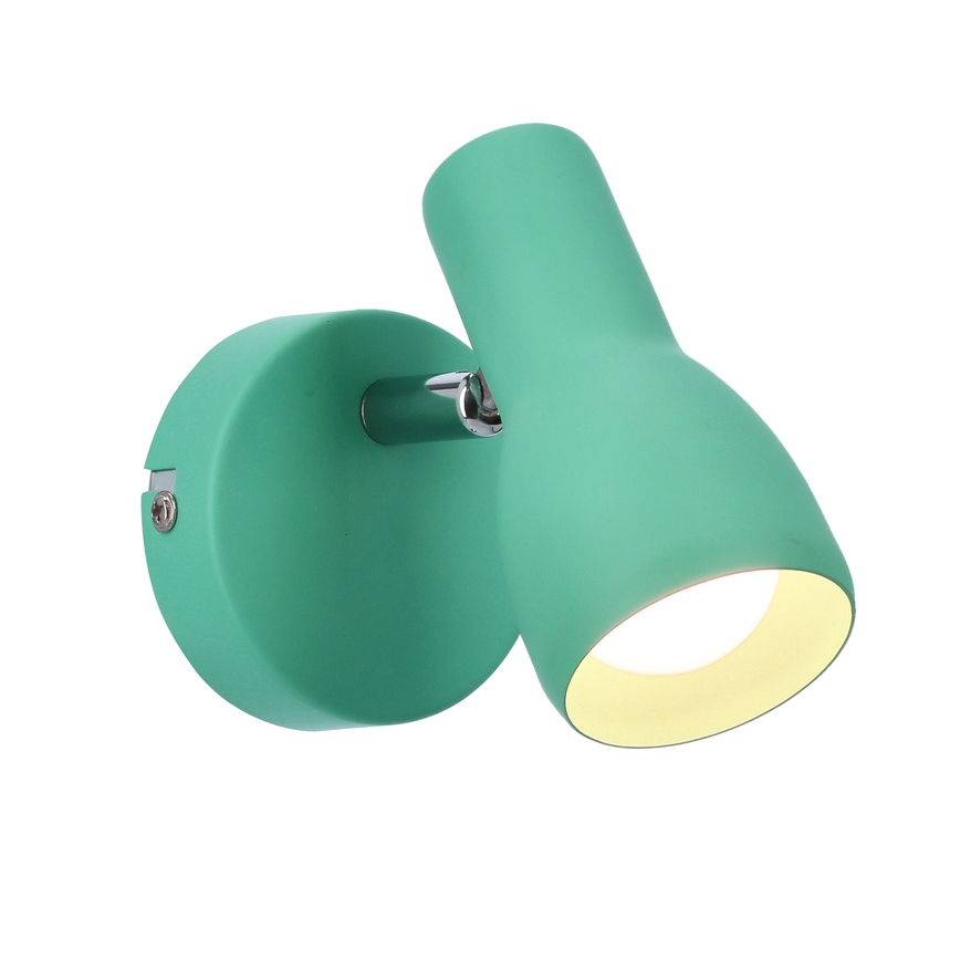 Fali kislámpa PICARDO 1xE14/40W/230V türkiz