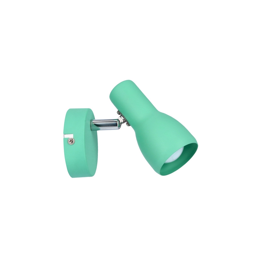 Fali kislámpa PICARDO 1xE14/40W/230V türkiz