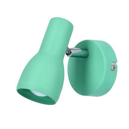 Fali kislámpa PICARDO 1xE14/40W/230V türkiz