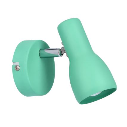 Fali kislámpa PICARDO 1xE14/40W/230V türkiz