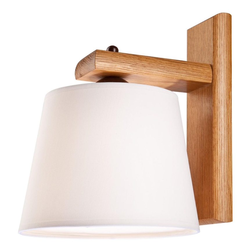 Fali lámpa 1xE27/60W/230V tölgy