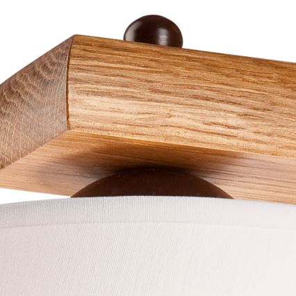 Fali lámpa 1xE27/60W/230V tölgy