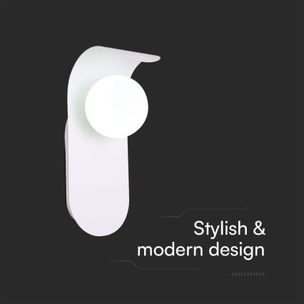 Fali lámpa 1xG9/5W/230V fehér