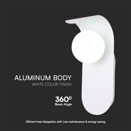 Fali lámpa 1xG9/5W/230V fehér