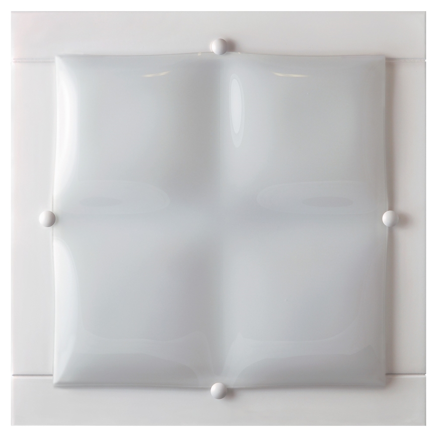 Fali lámpa 4xE27/20W/230V fehér/bükkfa