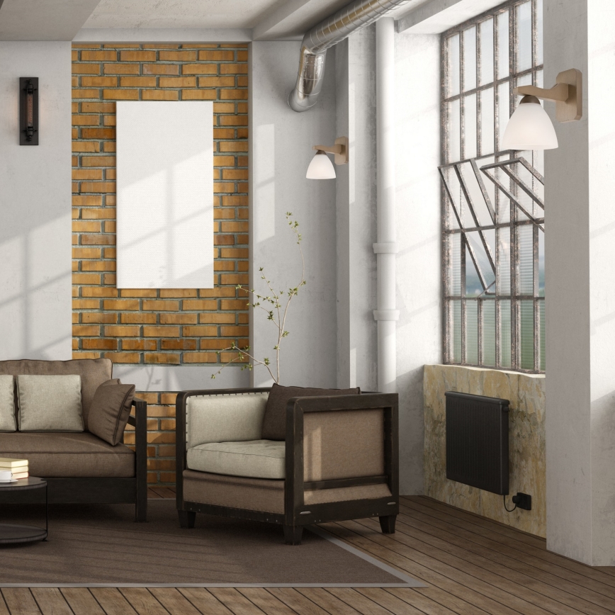 Fali lámpa ADRIANO 1xE27/60W/230V bükk