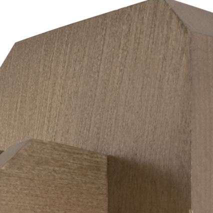 Fali lámpa ADRIANO 1xE27/60W/230V bükk