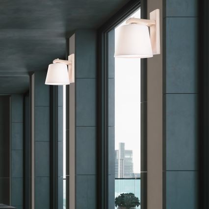 Fali lámpa AIDA 1xE27/60W/230V tölgy