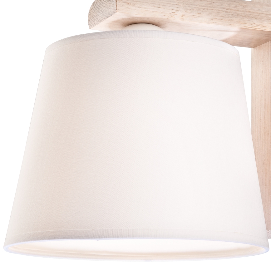 Fali lámpa AIDA 1xE27/60W/230V tölgy