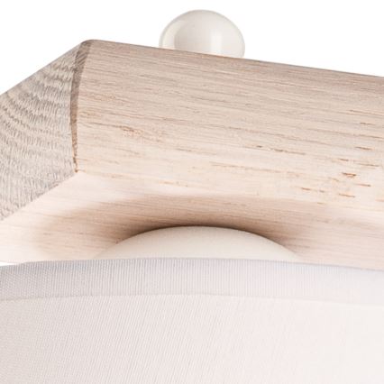 Fali lámpa AIDA 1xE27/60W/230V tölgy