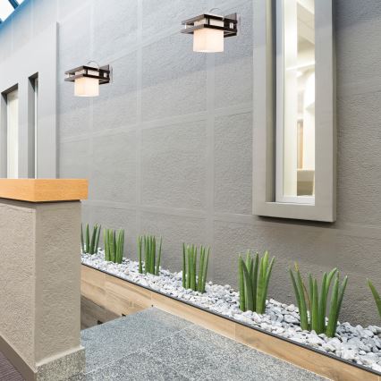 Fali lámpa ALAN 1xE27/60W/230V bükkfa