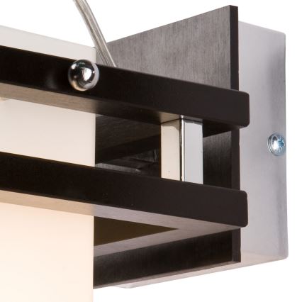 Fali lámpa ALAN 1xE27/60W/230V bükkfa