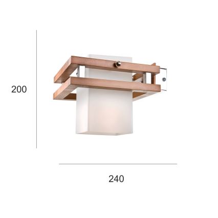 Fali lámpa ALAN 1xE27/60W/230V