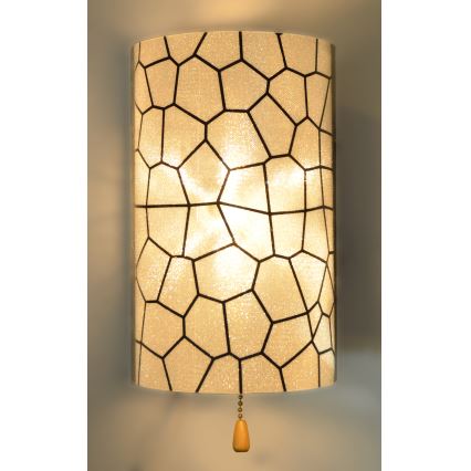 Fali lámpa ALEDO 2xG4/20W/230V/12V szürke