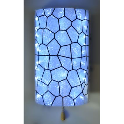 Fali lámpa ALEDO 2xG4/20W/230V/12V szürke