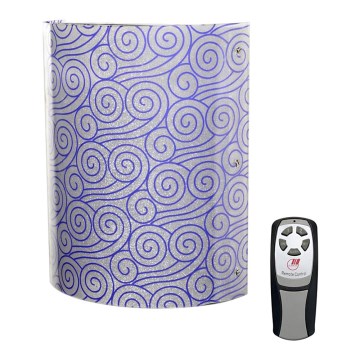 Fali lámpa ALEDO 4xG4/20W/230V/12V + LED + távirányító
