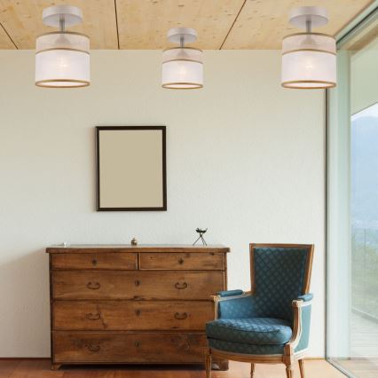 Fali csillár ANDREA 1xE27/60W/230V bükk