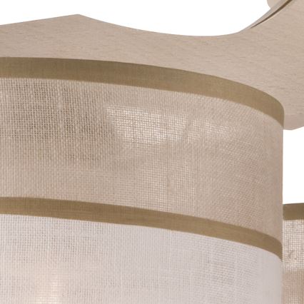 Fali csillár ANDREA 3xE27/60W/230V bükk