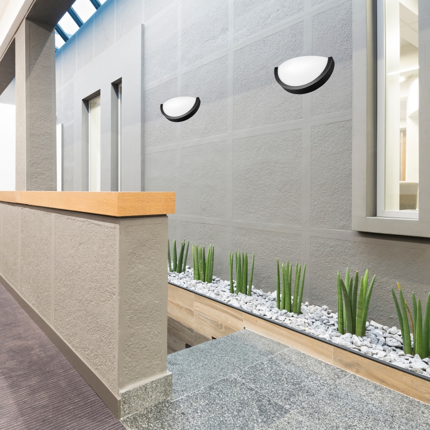 Fali lámpa ANELLO 1xE27/60W/230V wenge/tölgy