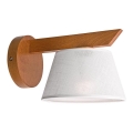 Fali lámpa ANTONIO 1xE14/40W/230V bükk