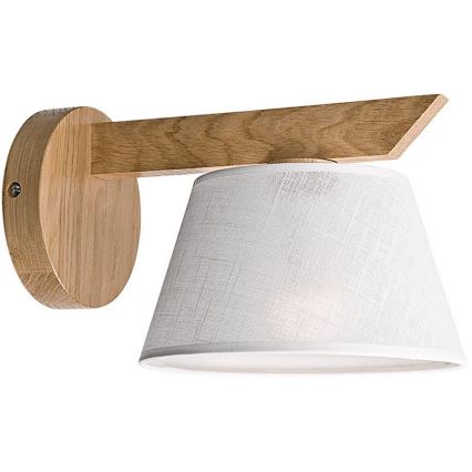 Fali lámpa ANTONIO 1xE14/40W/230V tölgy