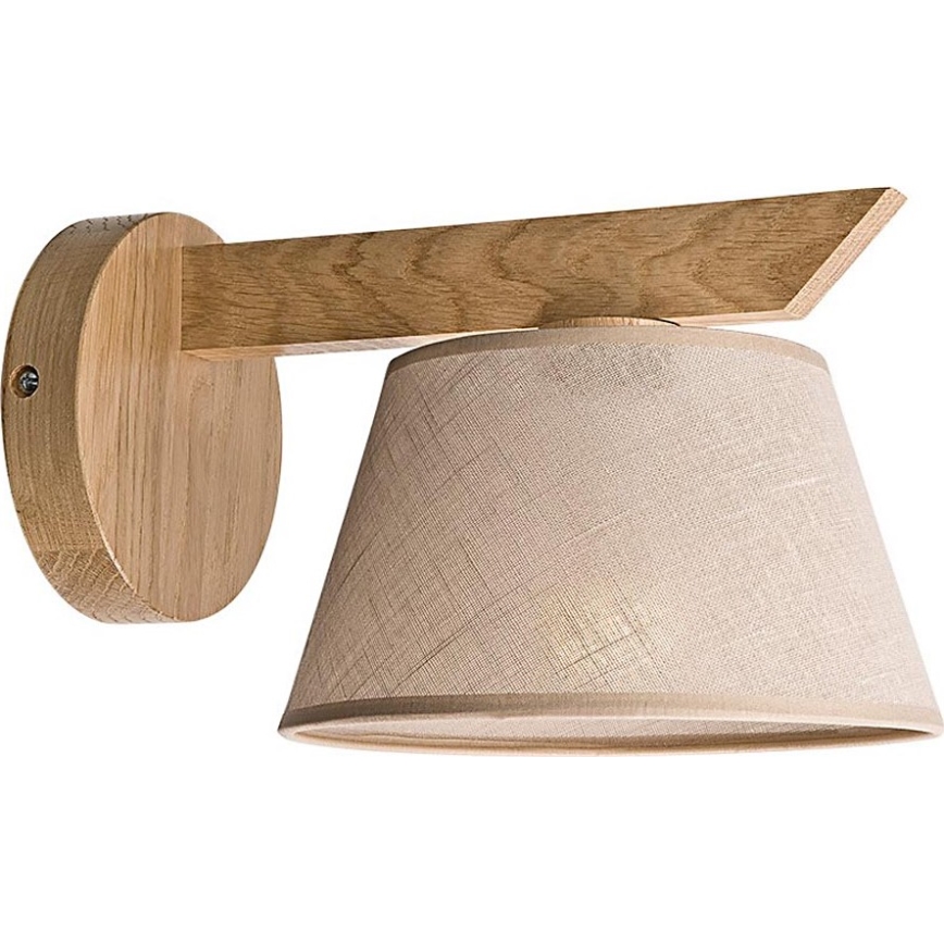 Fali lámpa ANTONIO 1xE14/40W/230V tölgy