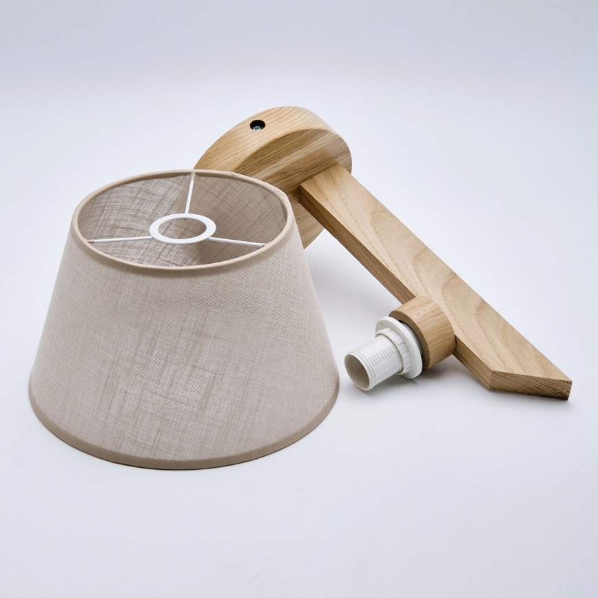 Fali lámpa ANTONIO 1xE14/40W/230V tölgy