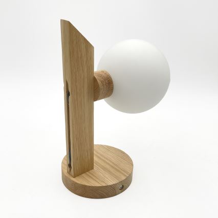 Fali lámpa ANTONIO 1xG9/5W/230V tölgy/fehér