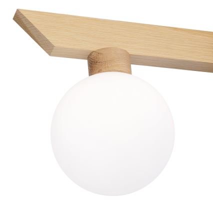 Fali lámpa ANTONIO 1xG9/5W/230V tölgy/fehér