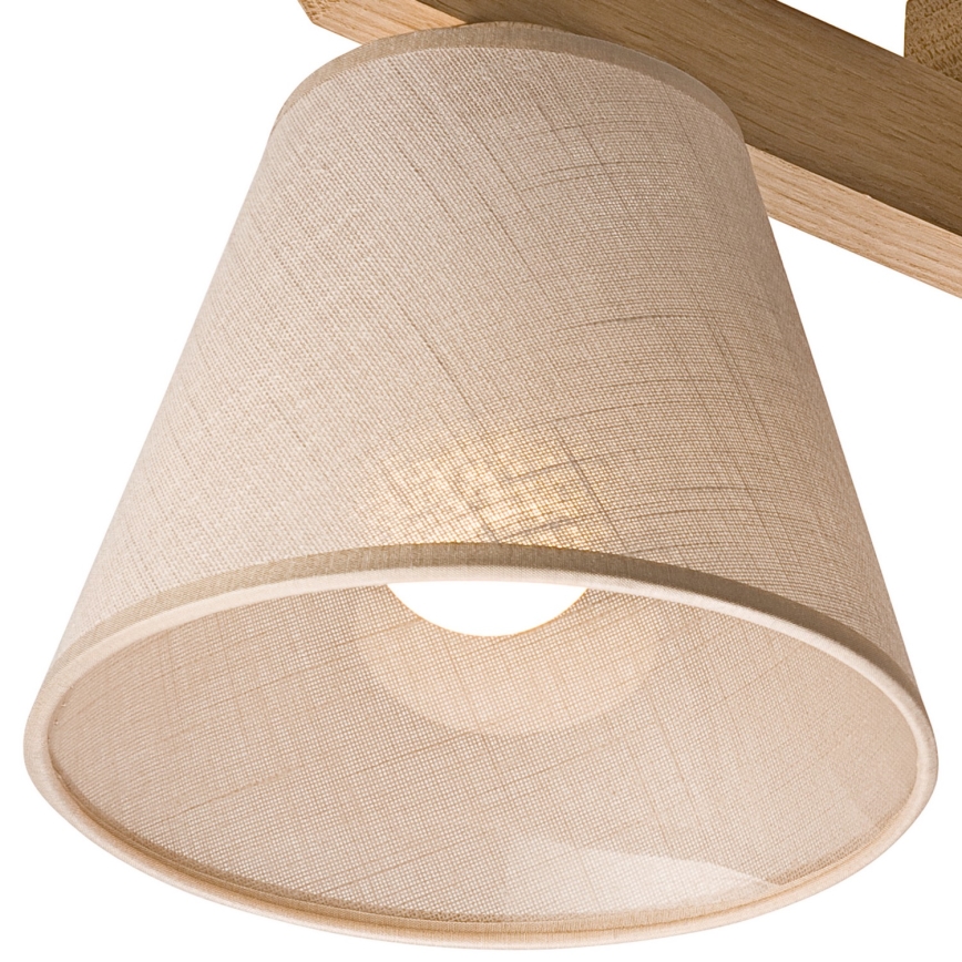 Fali lámpa ANTONIO 3xE14/40W/230V tölgy