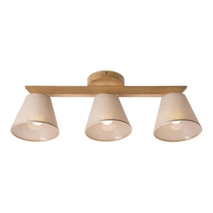 Fali lámpa ANTONIO 3xE14/40W/230V tölgy