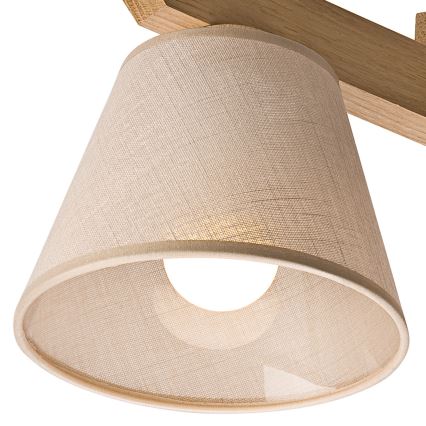 Fali lámpa ANTONIO 3xE14/40W/230V tölgy