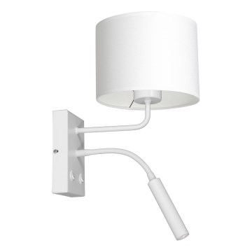 Fali lámpa ARDEN 1xE27/60W+1xG9/8W/230V fehér