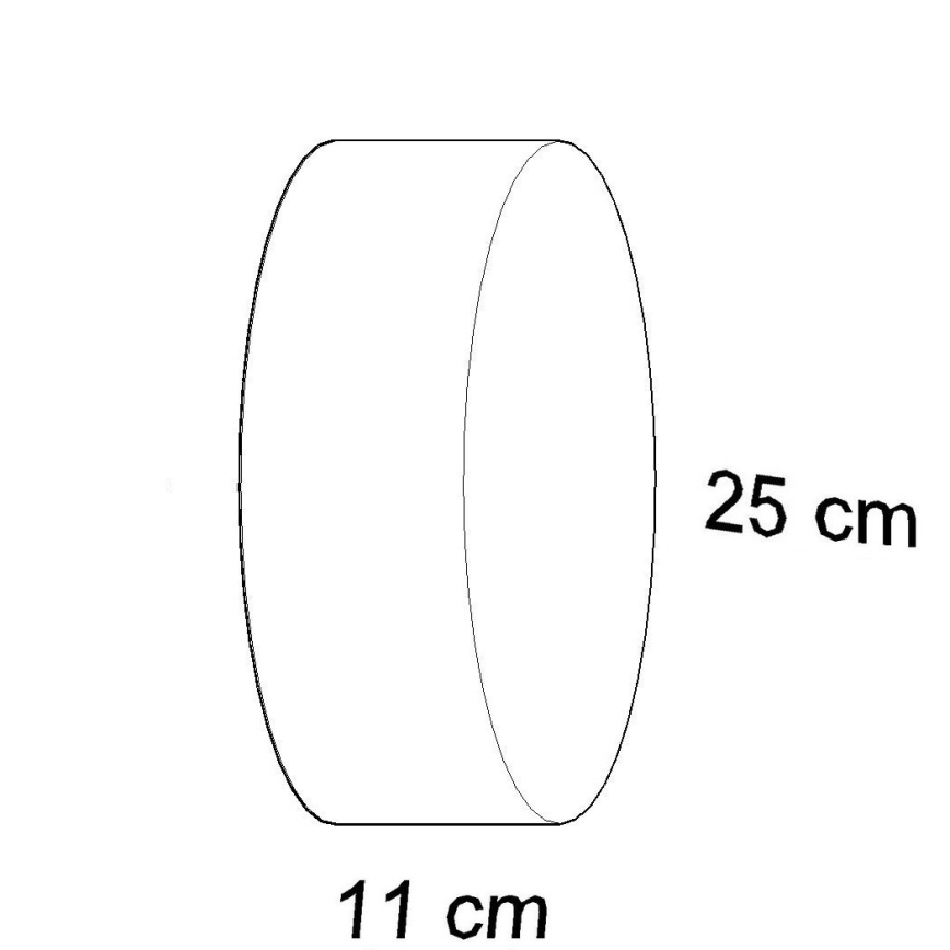 Fali lámpa ARENA 1xE27/60W/230V szürke