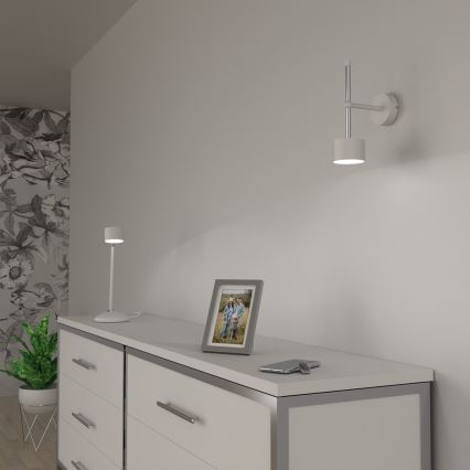 Fali lámpa ARENA 1xGX53/11W/230V fehér/fényezett króm